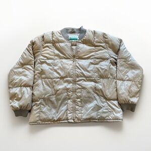 Vintage Gander Mountain Jacket Mens XL‎ Quilted Goose Down Field Barn Chore